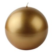 Gold ball candle