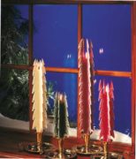 beeswax tree taper candles