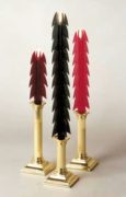 beeswax tree taper candles