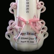 personalized birthday candle