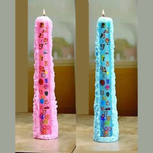 Birthday countdown candles