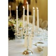 candelabra with candle bobeches