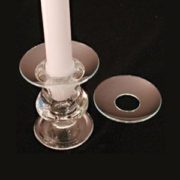 candle bobeche, candle drip catcher