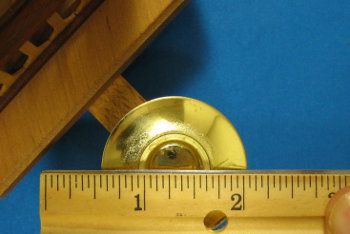 measuring candle holder
