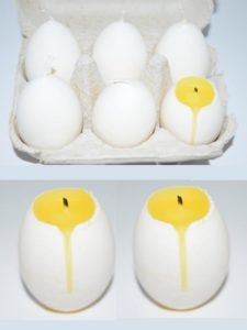 yoke egg candles