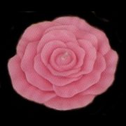 3" pink rose floating candle