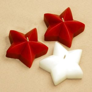Star floating candles