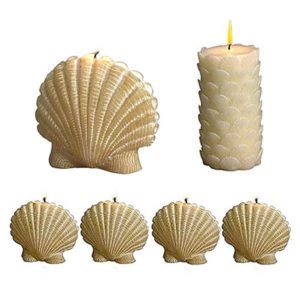 seashell candles on sale