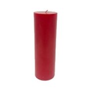 3x9 red pillar candle
