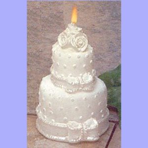 wedding cake candles