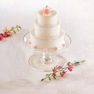 wedding cake candle