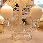 Ball candles used on candlelabra