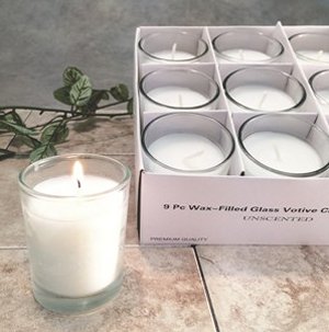 Glass Wax Filled Candles to Buy